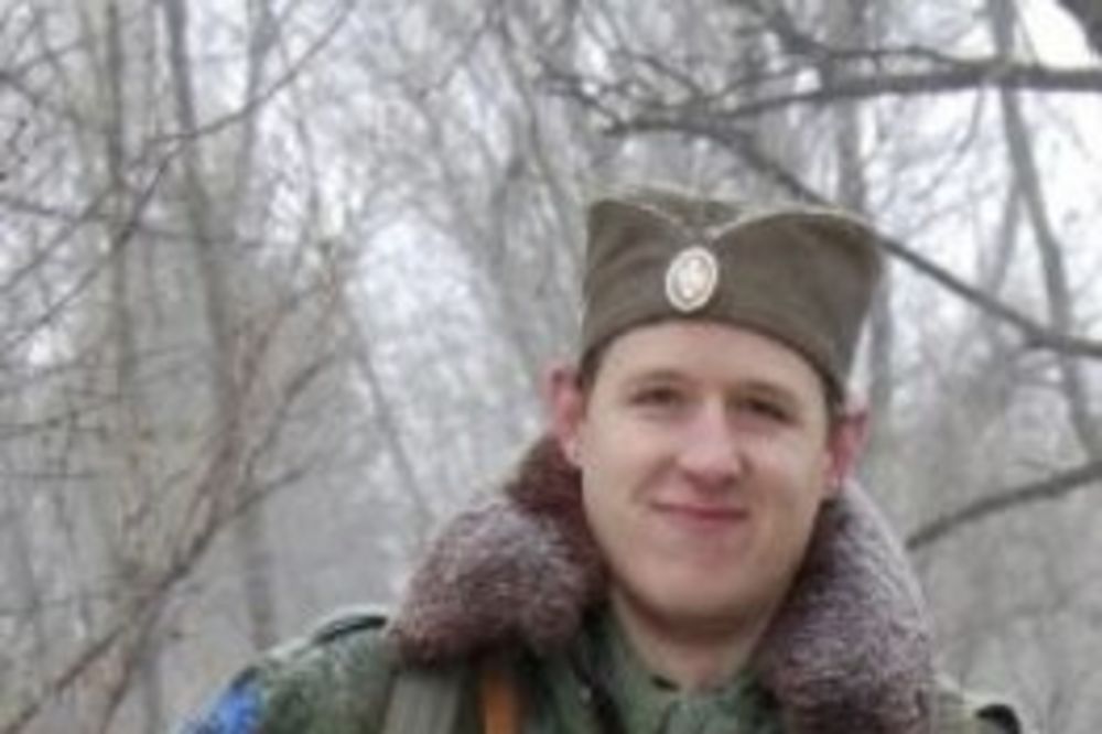 Najpoznatija fotografija Erika Frejna u srpskoj uniformi (Foto: AP)